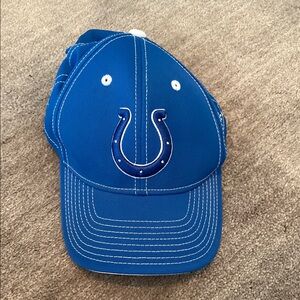 Blue Cap with Embroidered Logo